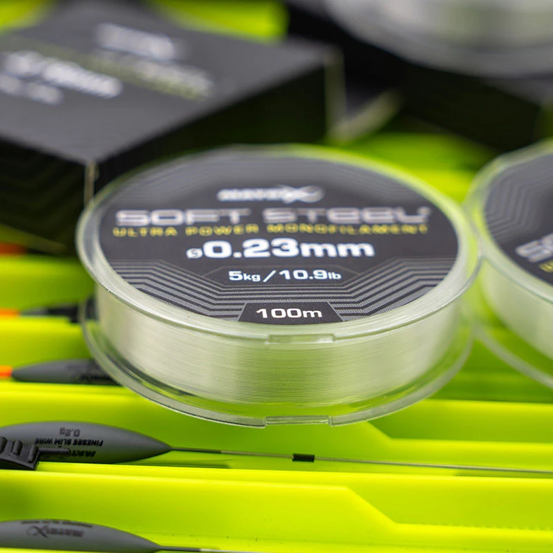 Matrix Soft Steel Ultra Power Monofilament 100m